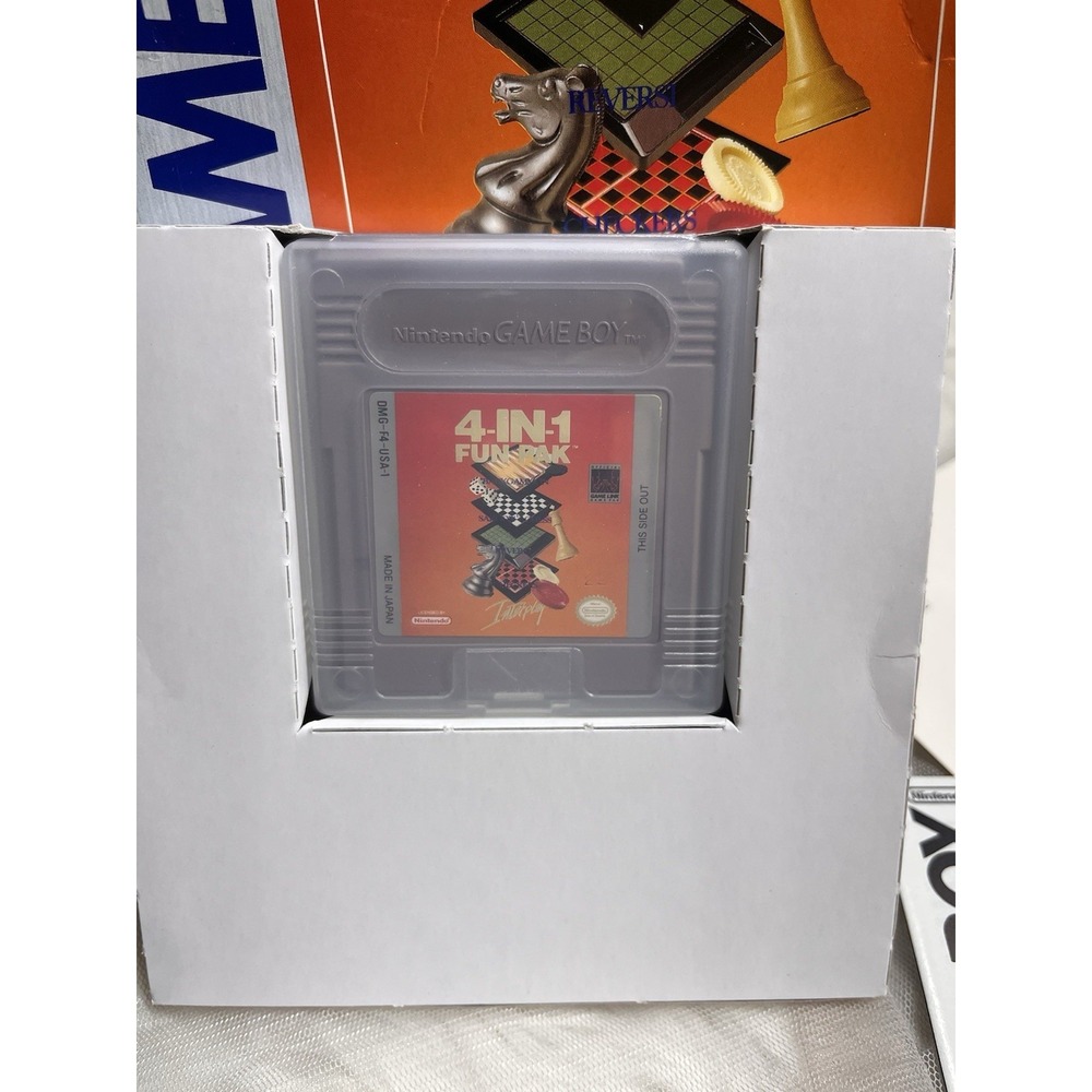 Nintendo Gameboy 4 In 1 Fun Pak Complete Box & Manuals Tested Working - Picture 7 of 9